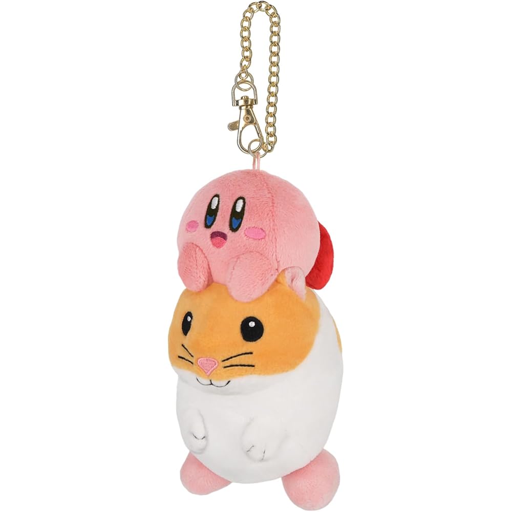 Sanei Boeki Kirby All Star Collection Rick & Kirby Plush Toy 7x9x15cm
