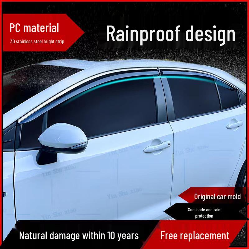 

Дождевики и дефлекторы-козырьки для окон Toyota Tacoma 3D Stainless Steel Trim, No Logo