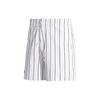 Vertical Stripe Logo Shorts Men Bottoms White 57855602