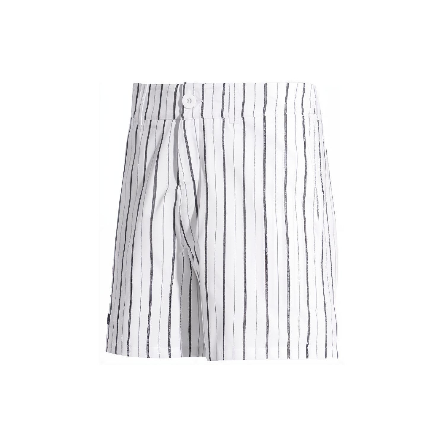 

Мужские шорты с логотипом PUMA в вертикальную полоску, белые 57855602 L