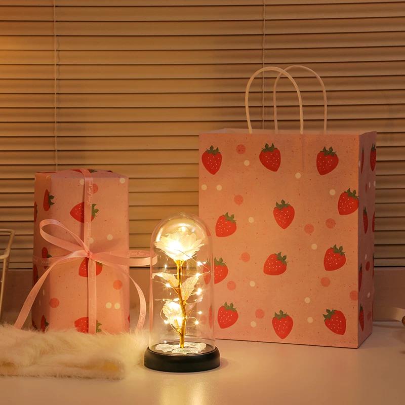 Eternal Bouquet Rose Night Light Ornament Bedroom Decoration Birthday Gift Girls Girls Children Senior Sense Qixi Festival