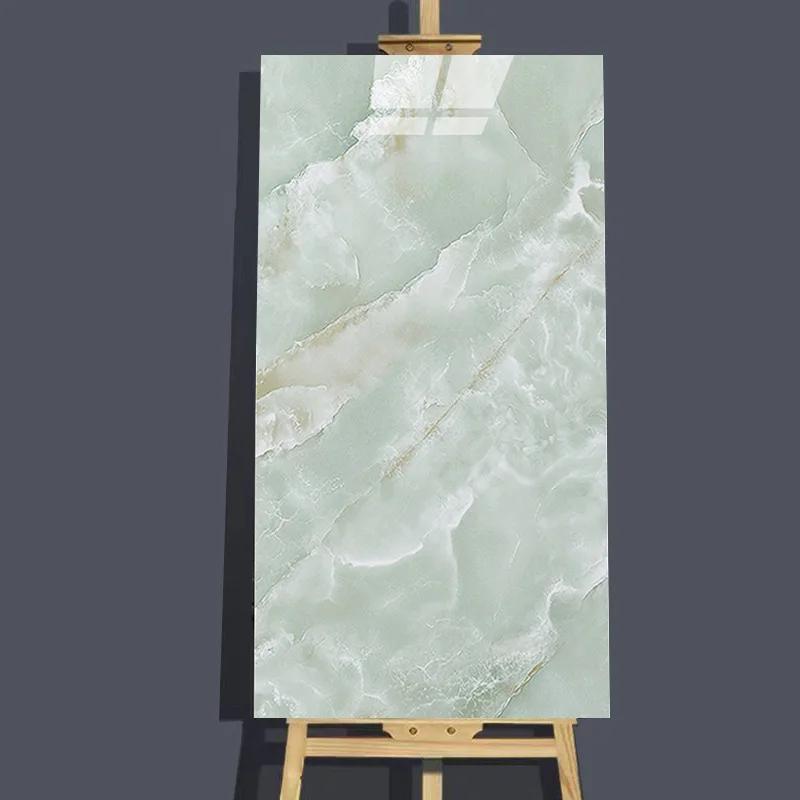 Marble Grain Wall Sticker Imitation Marble Wall Panels Diy Self-adhesive Waterproof Wallpaper For Home Bathroom Decoration