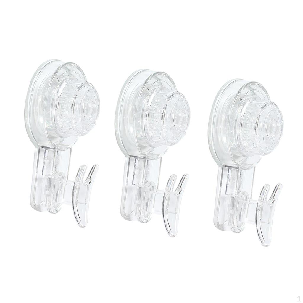 Powerful Suction Cup Hooks for Bathroom and Kitchen Organization