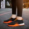Women Shoes New Large Size Mesh Fashion Casual Sports Bottom Sneakers Running Punk Shoes Couple Loafers Woven with Elastic Mesh