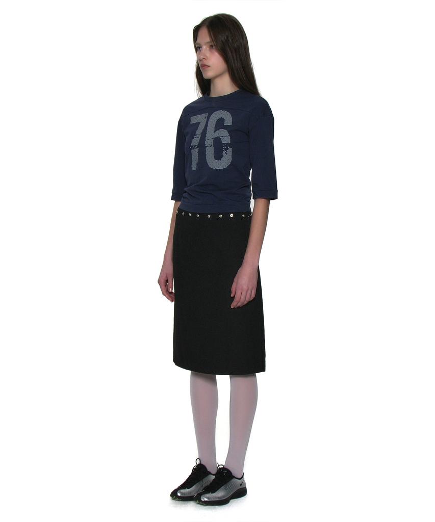 Partimento Woman (Set) Three-Way Transform Pleated Skirt_Black