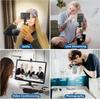 60 LED Portable Selfie Light Video Conference Lighting with Clip & Camera Tripod Adapter Rechargeable CRI 97+, 3 Light Modes
