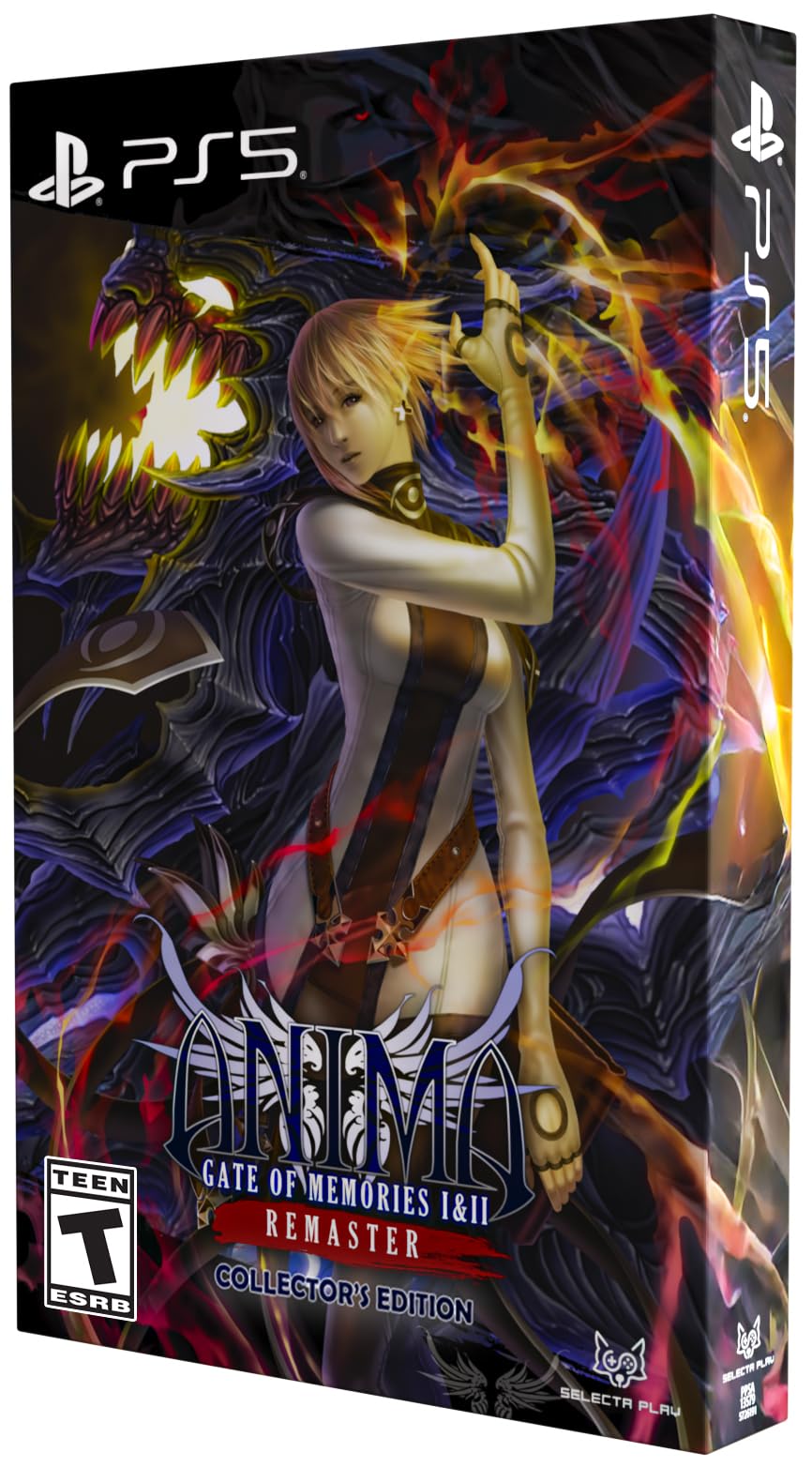 Anima Gate Of Memories I II Remaster Специальное издание Север PS5 и Коллекционное (Импортированная Америка) -