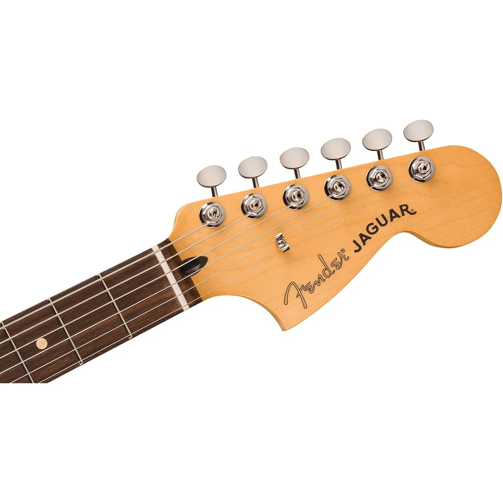 Fender Fender Electric Guitar Player II Jaguar®, Rosewood Fingerboard, Polar White with Soft Case