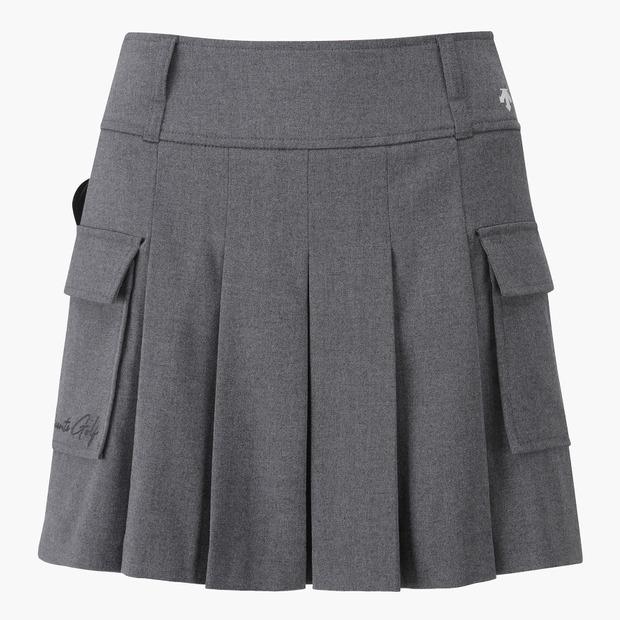 DESCENTE GOLF Women'S Pleated Cargo Ball Pocket Skirt (Dp32Wfsk94)
