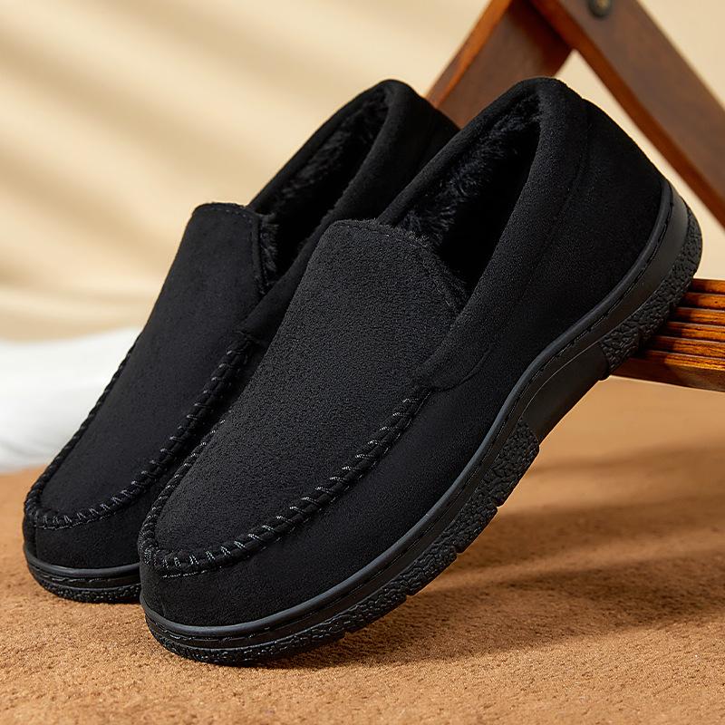 Cotton Shoes Fleece and Thickened Cotton Boots Warm and Comfortable Snow Boots and A Pair of Lazy Shoes