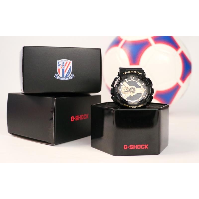 Casio custom watch LCD/pointer dual display series G-SHOCK GA-110GB-1APRSH