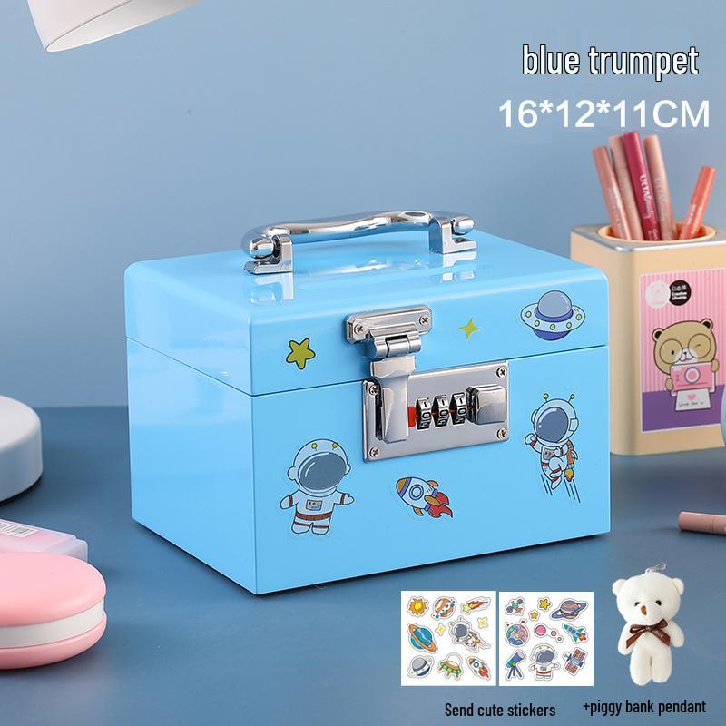 

2025 Boys Piggy Bank with Password - Practical Money Box for Primary School Students