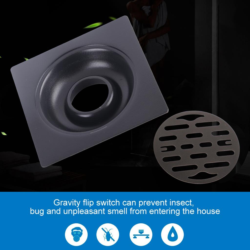 Thickened Stainless Steel Heavy Duty Home Bathroom Shower Deodorizing Waste Floor Drain