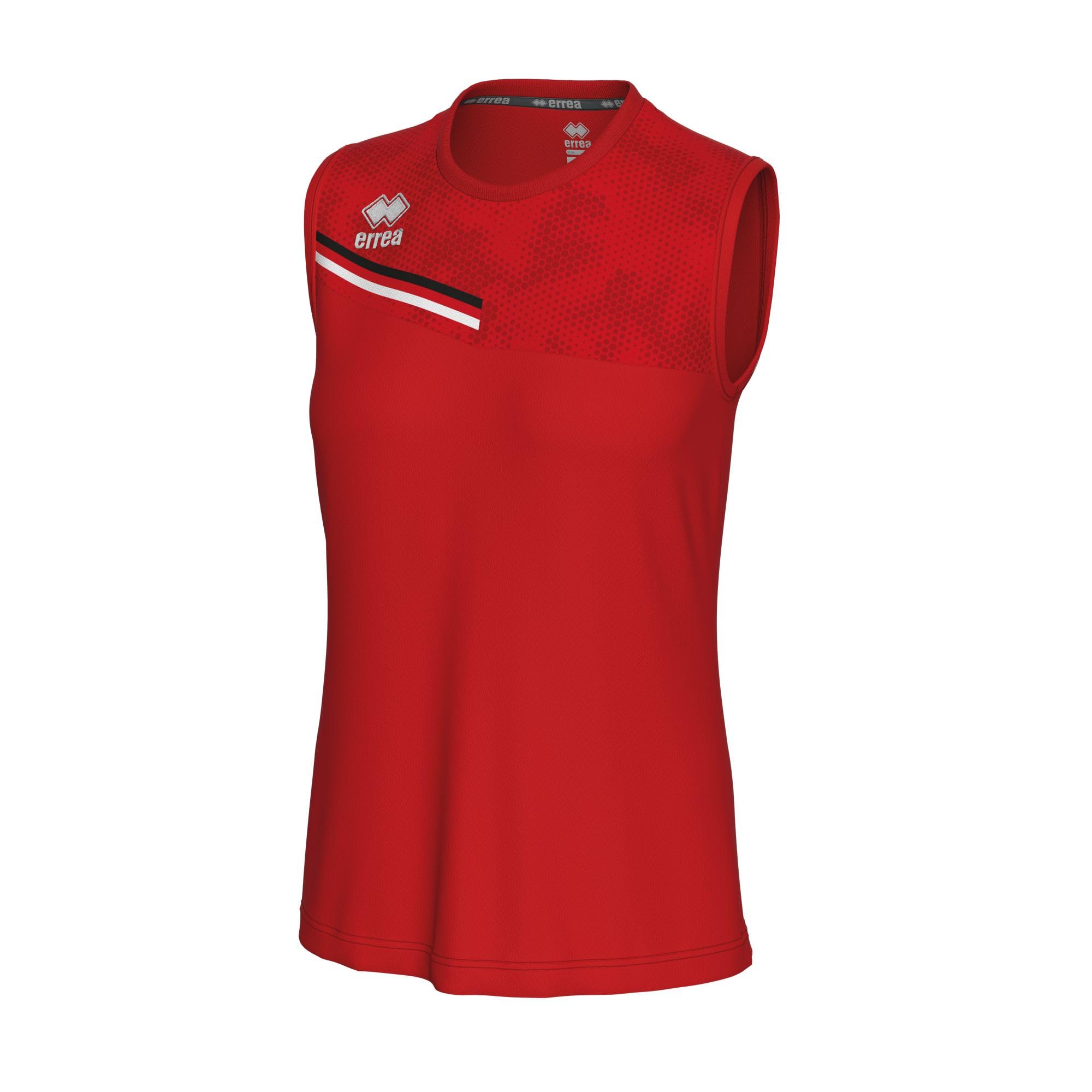 

Competition Sleeveless Shirt ELOY JR [Elea] Red/Black/White
