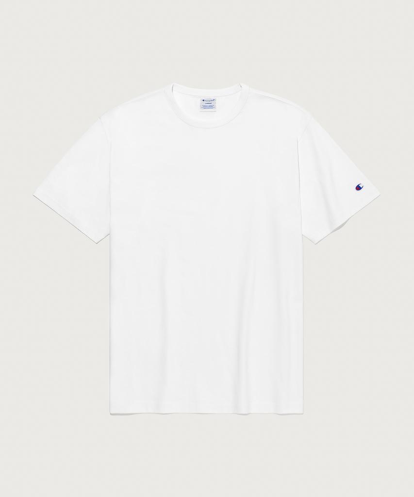 CHAMPION C Logo Uni Short Sleeve T-Shirt White