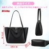 ORIJIRI Women's A4 Tote Bag for Job Hunting, Recruitment Bag, Business Bag, Large Capacity, 2-Way, Commuter Bag, Stylish and Popular, PU Leather