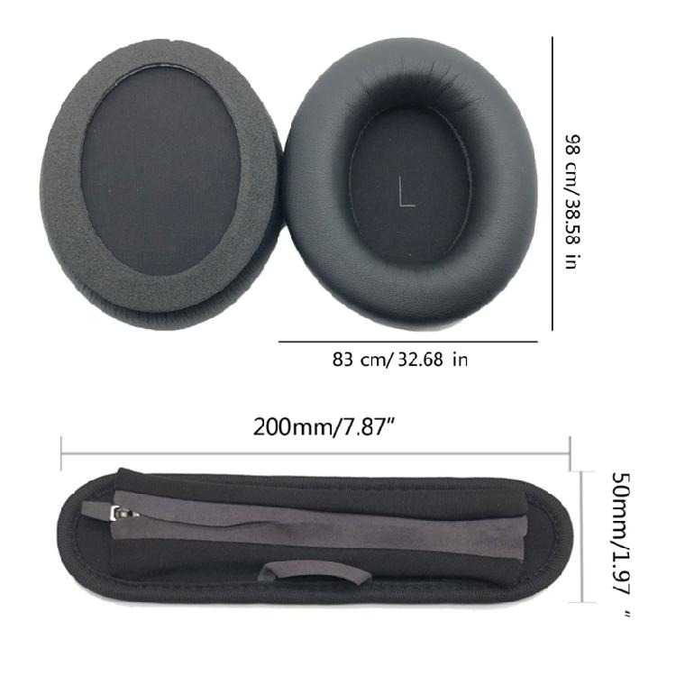 Replacement Earpads Ear Pads Sponges Ear Cushions for ONE Headphones