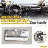 OCPTY Passenger Right Driver Left Interior Door Handle Replacement fit 2009-2014 for Ford F-150 Chrome 222163604233 9L3Z-1522601-CB 9L3Z1522601CB
