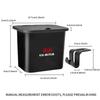 Car Trash Bin Vehicle Garbage Dust Case Storage Box Plastic Dustbin Can Auto Supplies For KIA Ceed Sorento K3 Rio Sportage Soul
