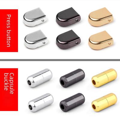 Magnetinė metalinė batraiščių sagtis - be raištelių kapsulinis segtukas batams