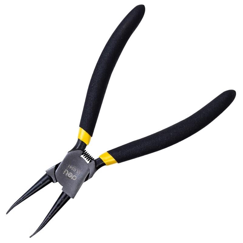 Плоскогубцы для внутренних стопорных колец Deli Tools 9-inch