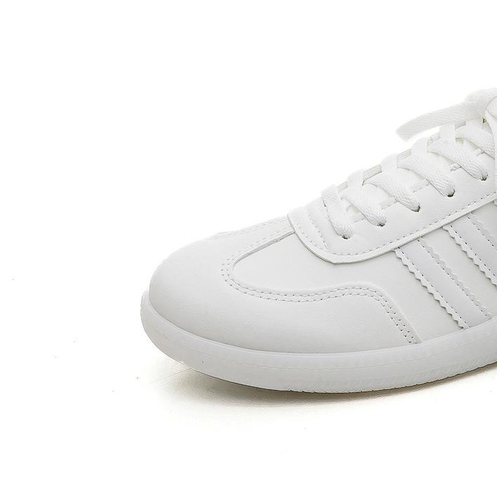 

Versatile couple flat baseplate shoes men s and women s fashion casual sports shoes Forrest Gump shoes women 40 [Female code] белый