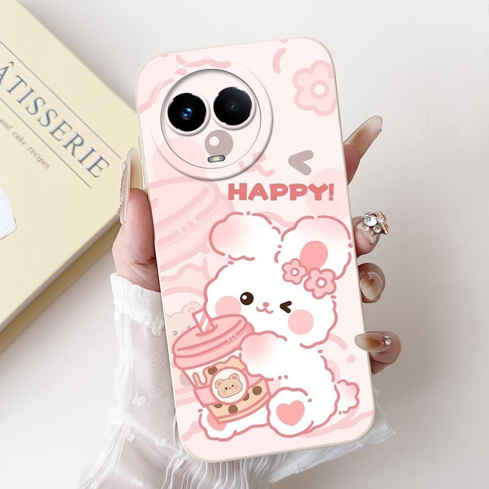 Case For Realme 11 4G 5G 11 Pro Plus 11x Phone Case RMX3780 RMX3751 RMX3636 Soft Silicone Cartoon Back Cover Camara Protection
