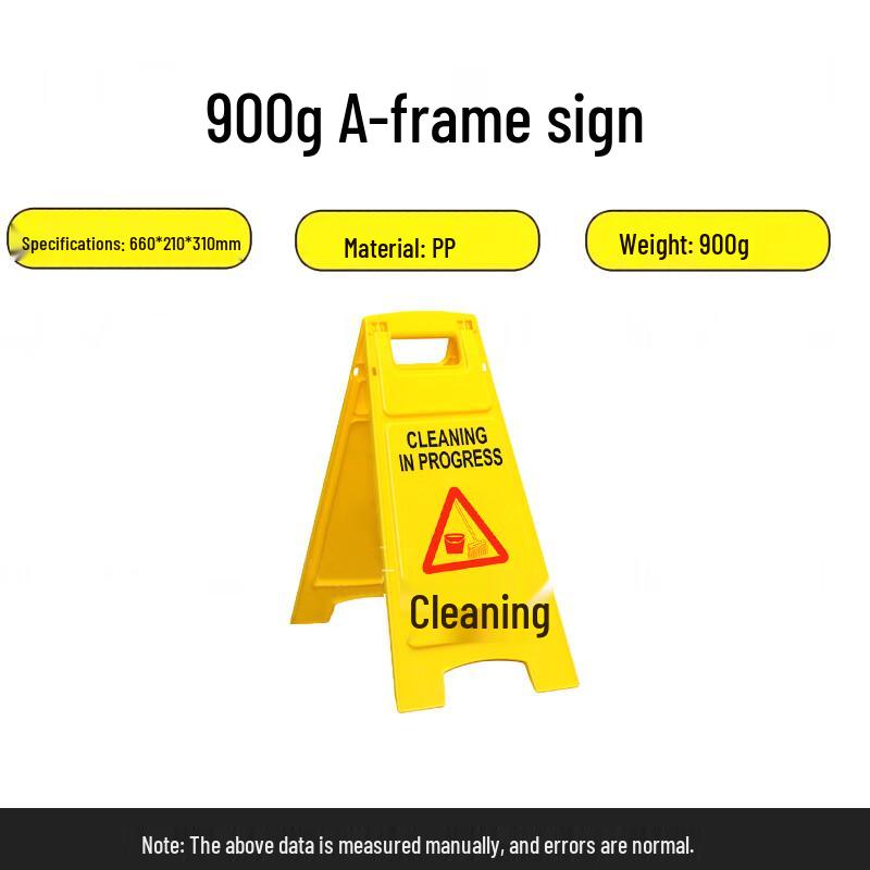 ZUIMI Heavy-Duty Foldable A-Frame Safety Sign
