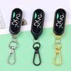 Pocket Watch Digital Display LED Watch Keychain Electronic Hanging Watch  Student Use