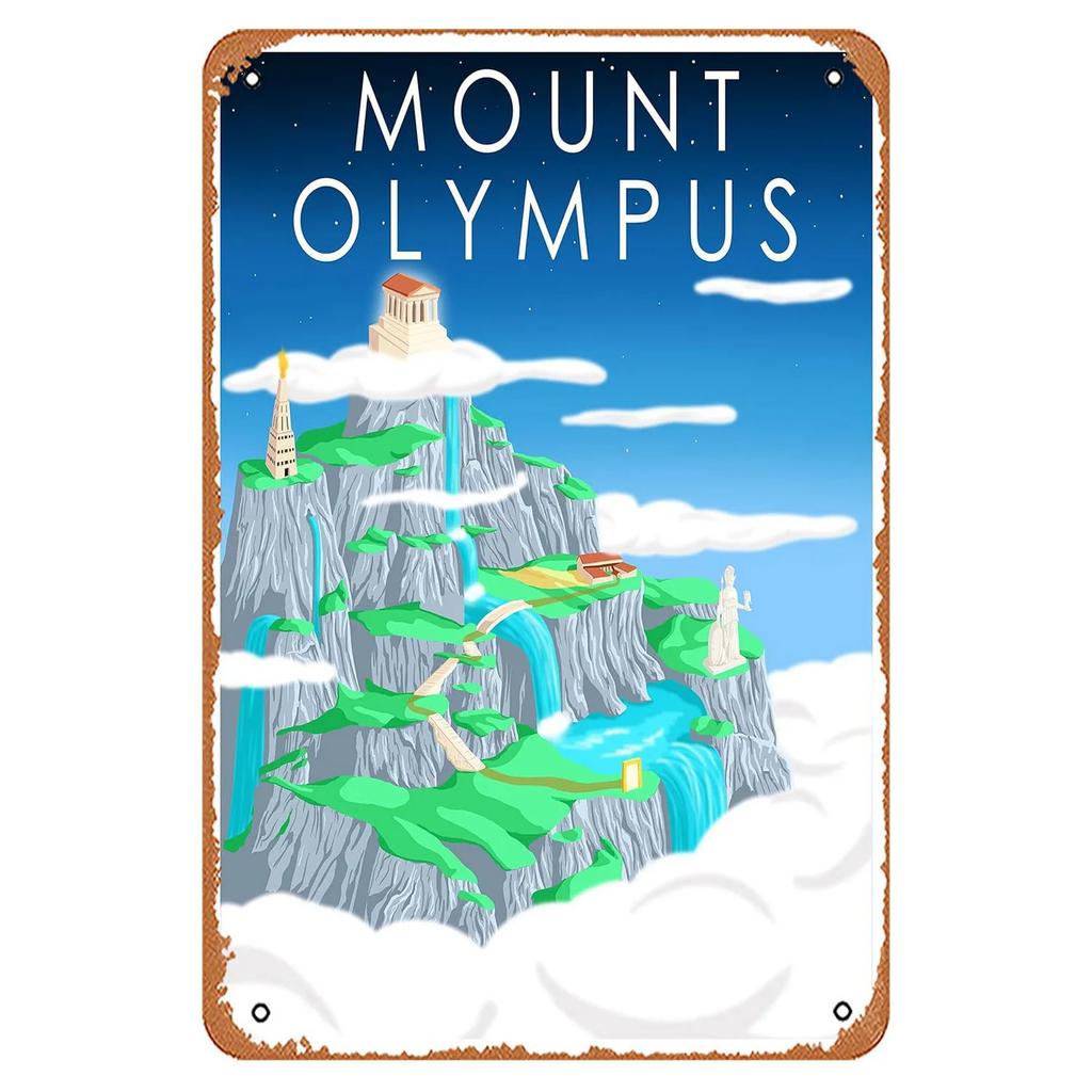 Monument Valley Metal Tin Signs Wall Decoration Plaque Vintage Art Poster Iron Painting for Man Cave Home Cafe Garden Club Bar
