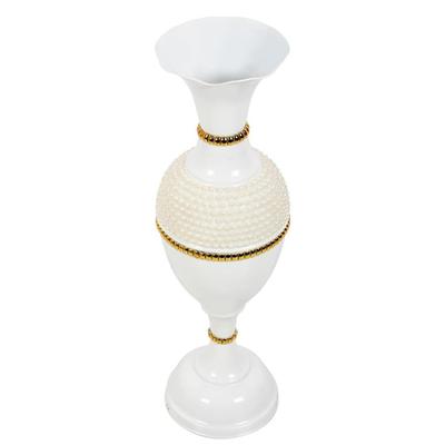 Blumenvase Große Größe für Wohnzimmer Ecke - 24 Zoll Lang - HMT Weiß - 1er-Pack