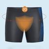 Men Swimming Trunks Quick Dry Soft Elasic High Waist Thin Plus Size Soft Breathable Slim Fit Printed Hot Spring Bathing Shorts Summer Beach Shorts