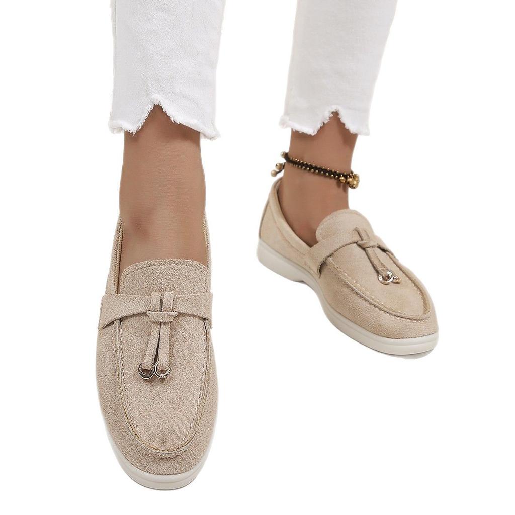 Fashionable Women's Shoes, Cloth Shoes, Soft Soles, Soft Surfaces, Single Step Shoes