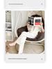 Thickened Cushion for Hanging Chair: Backrest for Dormitory, Bedroom, or Balcony Cradle Swing