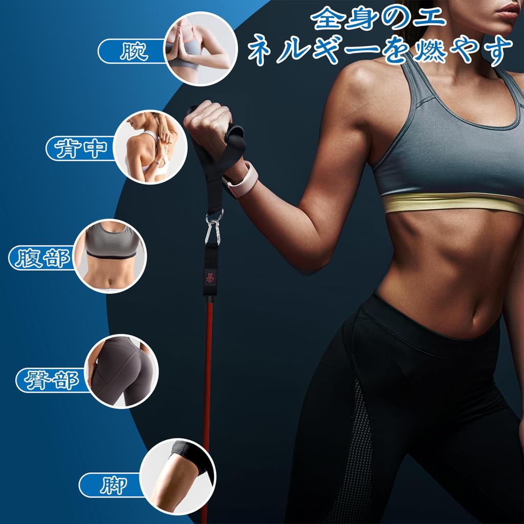 RUREO Training Tube, Tube Training, Muscle Training Tube, Resistance Band,