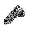 Men's Leopard Print Necktie for Formal and Casual Occasion Stylish Long Tie for Weddings Parties and Business Meetings