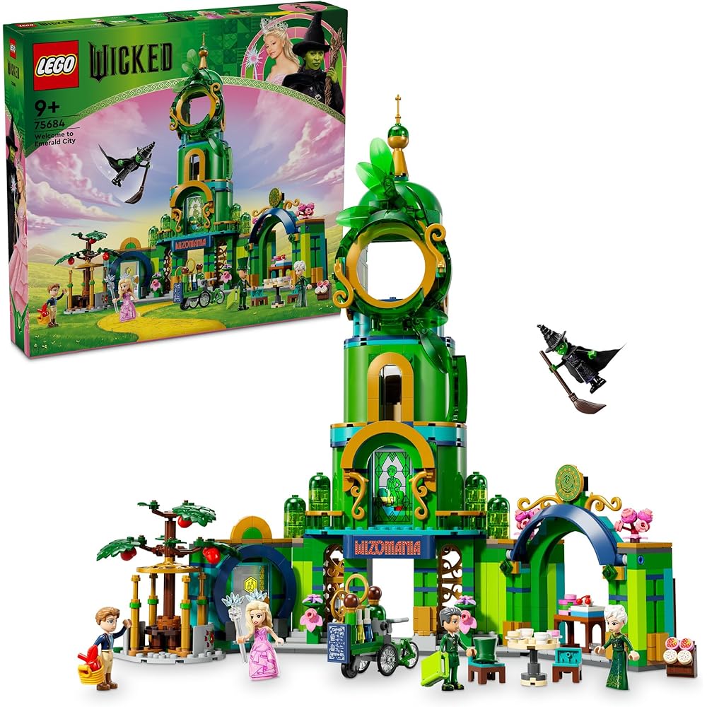 

LEGO Wicked Emerald City Welcome Toy Building Blocks Set for Kids Age 9-11