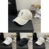 Simple Solid Color Cross Decoration Ripped Design Neutral Casual Baseball Cap For Hip Hop Enthusiasts