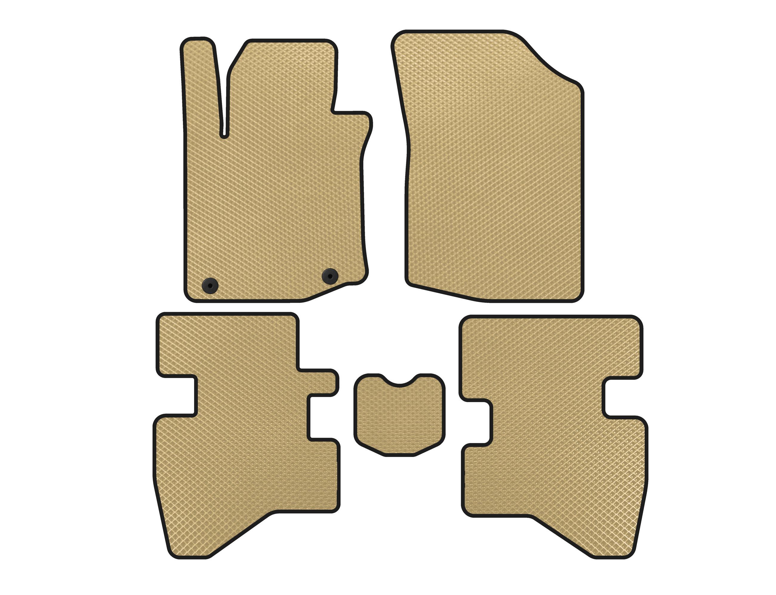 

EVA mats (HB, Beige) for Citroen C-1 2005-2014