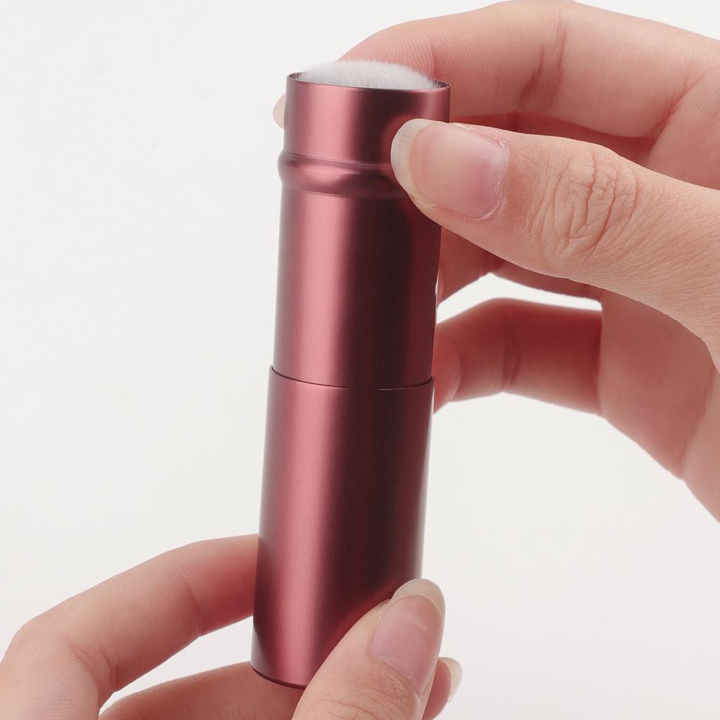 Retractable Brush Makeup Brush Powder Blusher Powder Brush Mini Multi-function Portable With  Handle