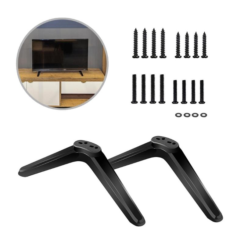 Television Stand with Secure Support TV Holder For Multiple TV Models Easy Setups AdjustableTV Holder