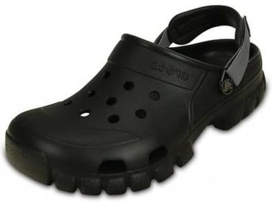 CROCS Off-Road Sport Clog Sandalen, Schwarz/Graphit, Größe 23cm