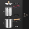 Wu Tuo 304 Stainless Steel Deep Fryer Set