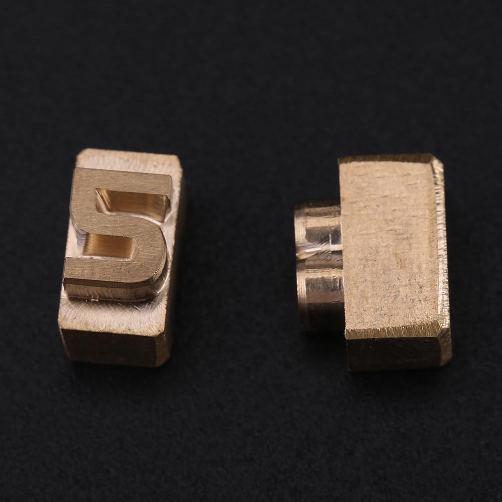 Diy Design Piele Hot Foil Embsing Dies Ștanțare Număr Piele Stamp Mold