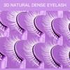 Exaggerated 3D Curled Lashes Lashes Extension Thick Fluffy Lashes  Stage Makeup