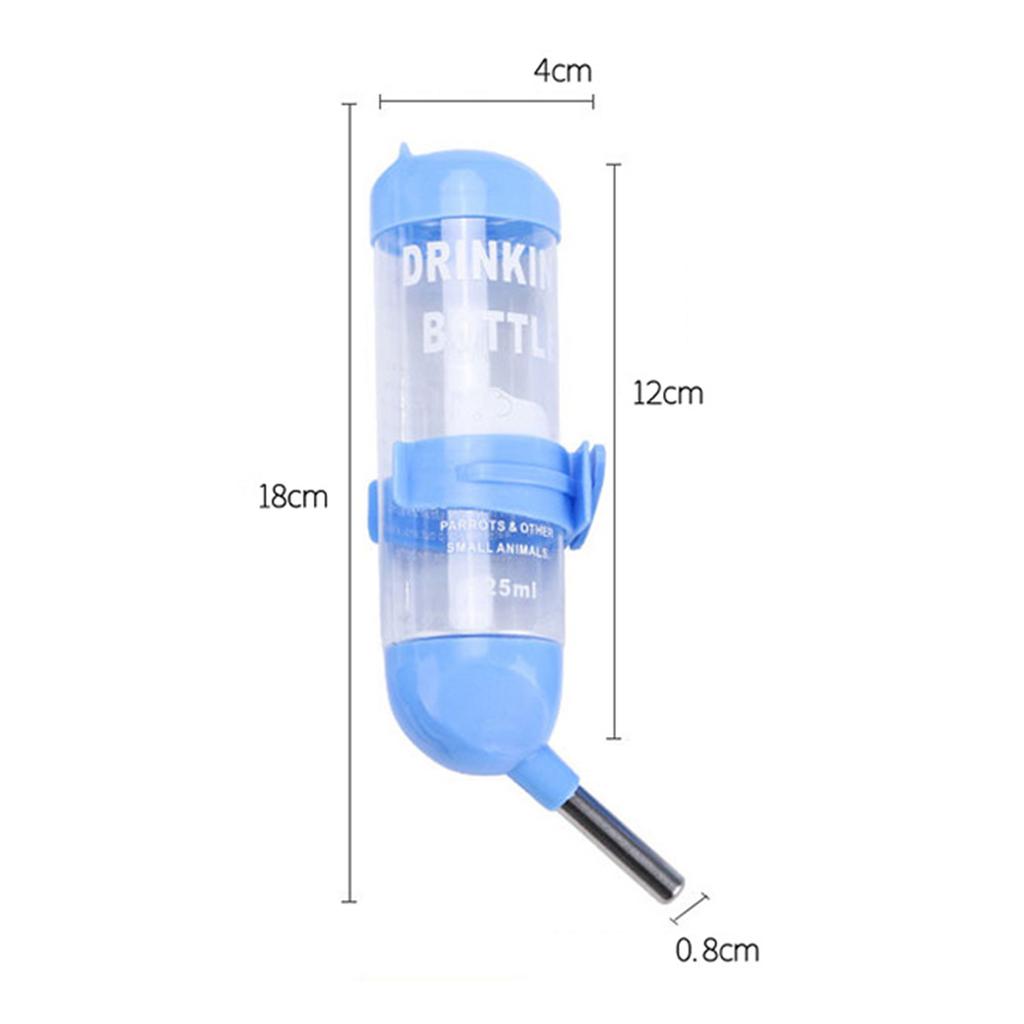 Hamster Dispenser Bottle Hamster Water Drinking Bottle Pet Automatic Water Feeder for Critter Mice Ferrets Rabbit Squirrel