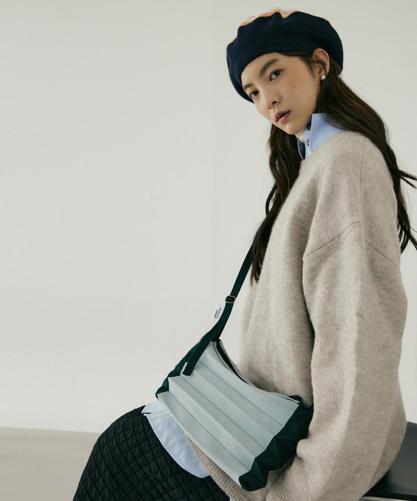 Pleatsmama Sacoche Bag Deep Green
