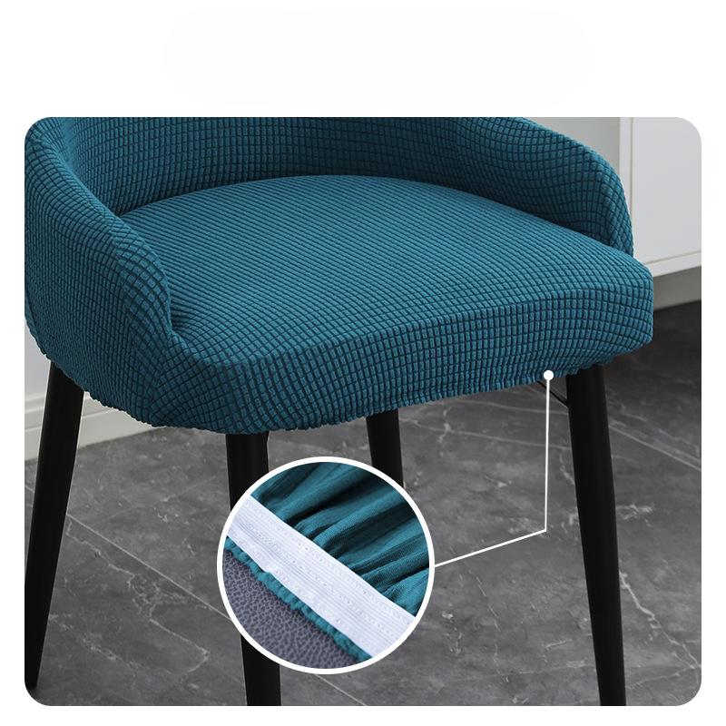 Einfacher Gebogener Ananasstuhl Jacquard Stuhlbezug Haushalt mit Sesselbezug Überzug Vier Jahreszeiten Universell Staubdicht Elastischer Stuhlbezug