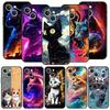 Phone Case Cover for iPhone 17 Pro Max 16 15 14 13 12 11 Pro Max Plus 17AIR Shockproof Soft TPU Shell CAT Fundas Capas Coque Bag