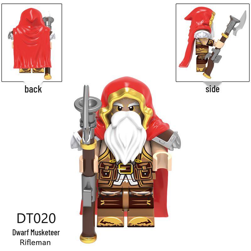 Exclusive Vintage DT8904 Alsace Mini Building Blocks Set